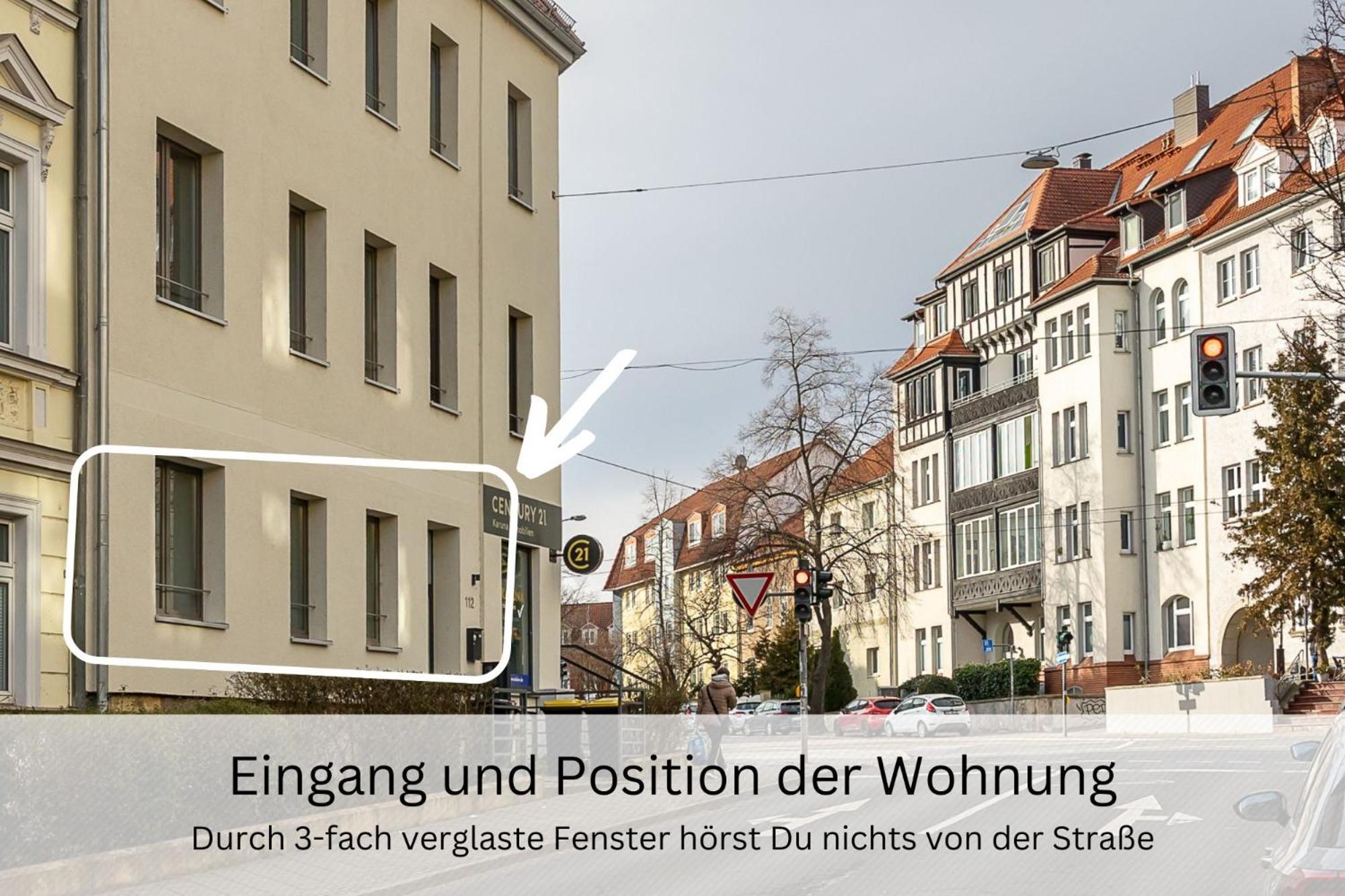 Bohnapartments - Altstadtoase - Balkon Und Garten - Wlan Erfurt Eksteriør billede
